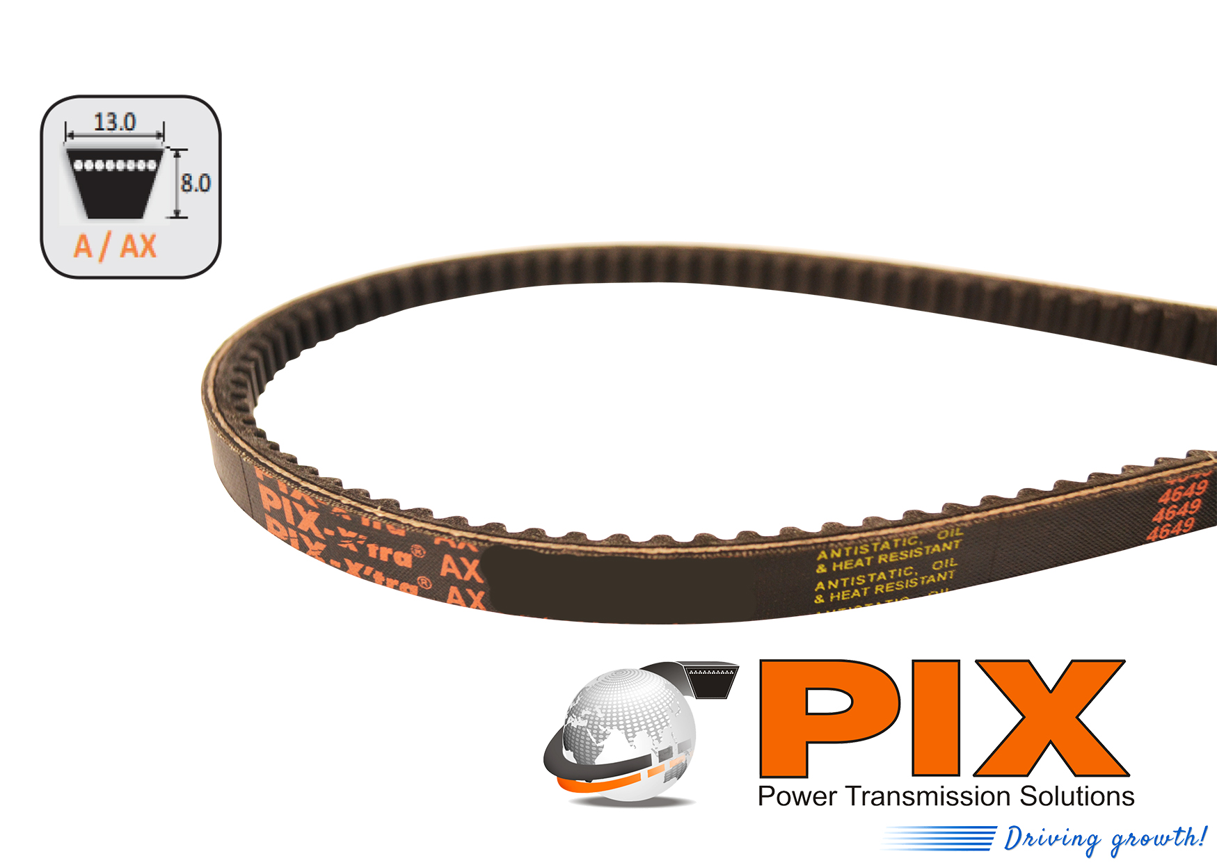 Cogged (Raw Edge) V-Belts
